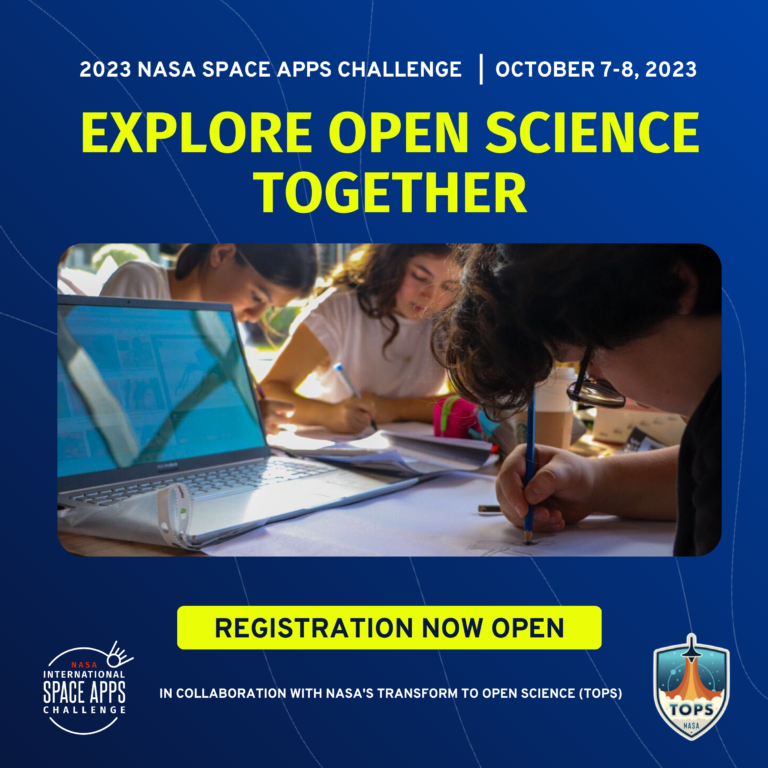 Join the 2023 NASA International Space Apps Challenge!