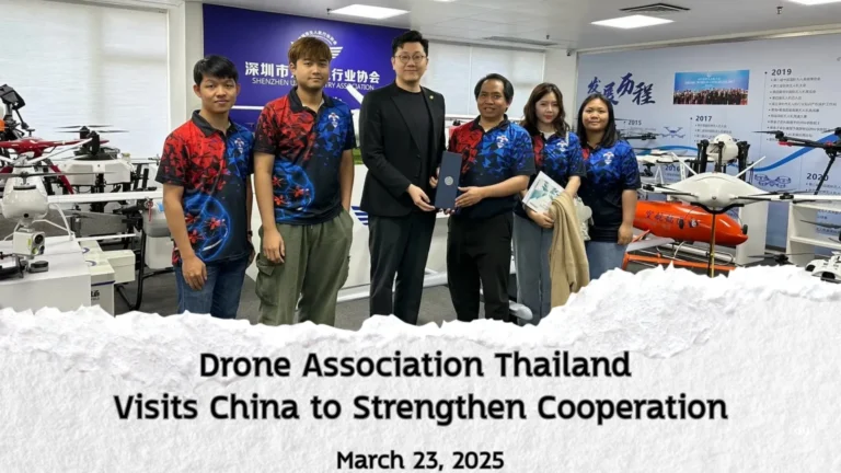 Drone Association Thailand Visits China to Strengthen CooperationDrone