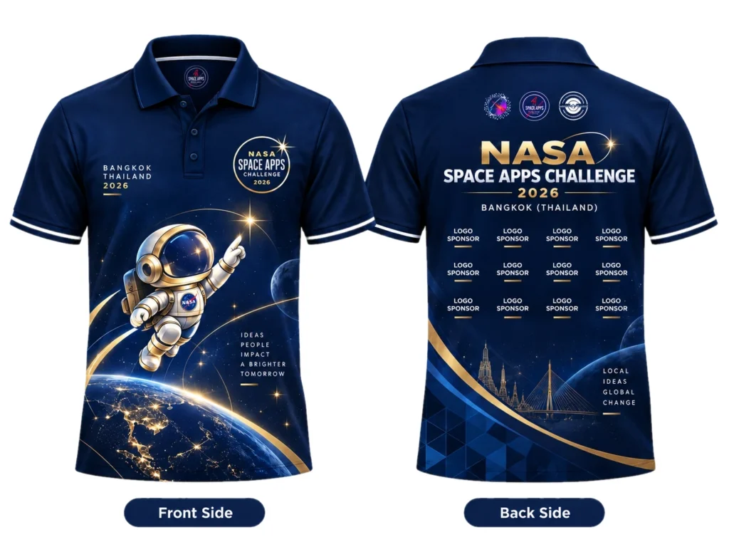 NASA Space Apps Challenge 2026 competition shirt